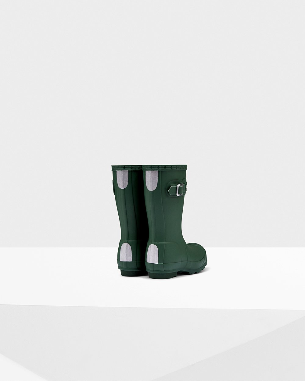 Kids Rain Boots - Hunter Original Little (89MKBITXP) - Green